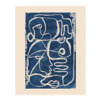 Bound By Line (indigo) (Print Only)