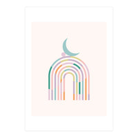 Minimal Abstract Rainbow Pastels (Print Only)