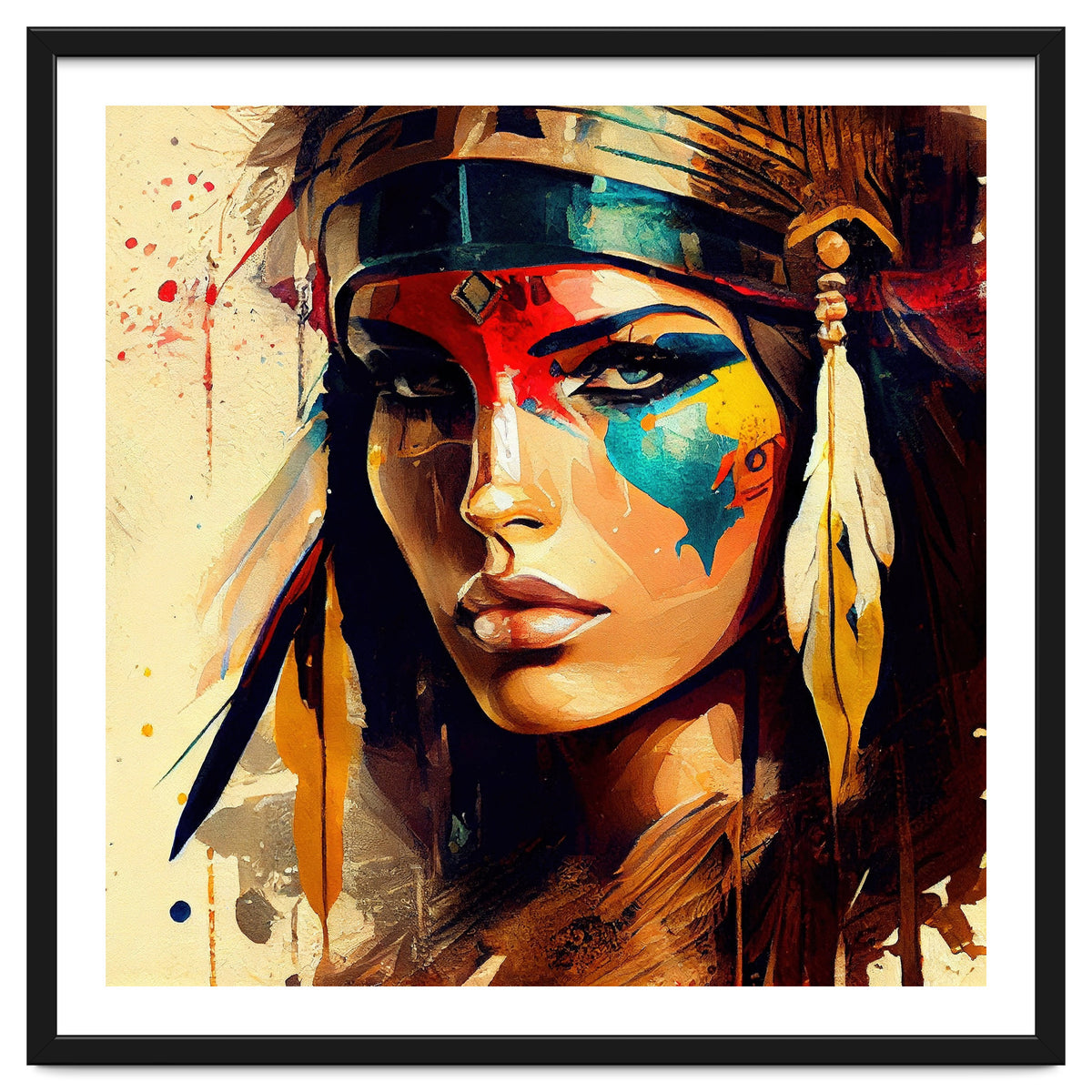 Powerful Egyptian Warrior Woman #2