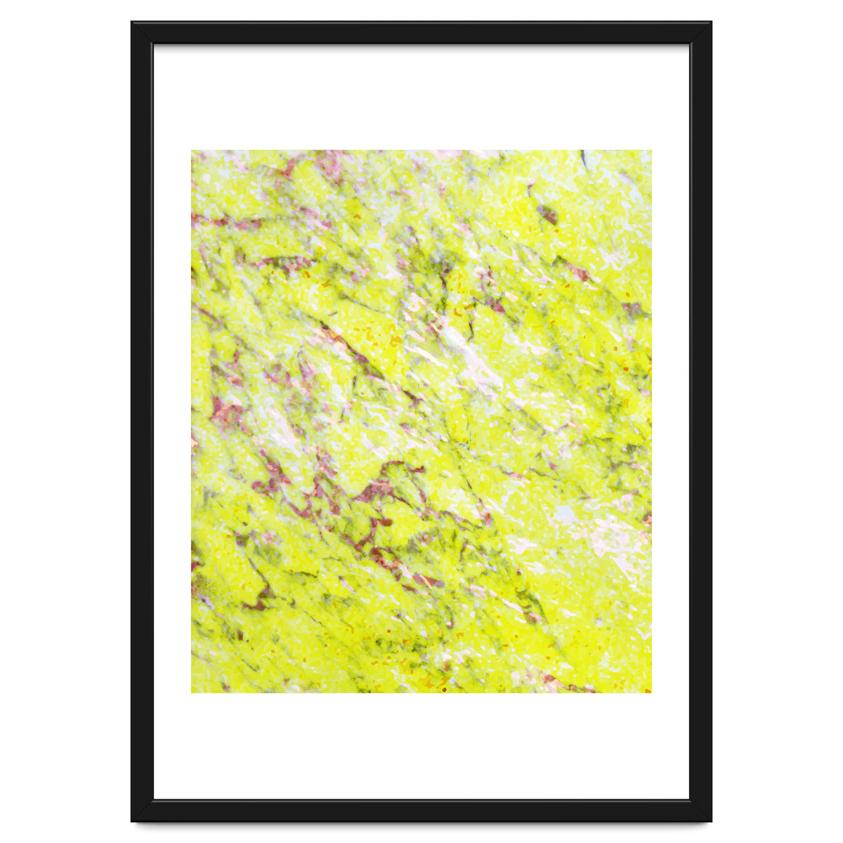 Lemon & Pink Marble
