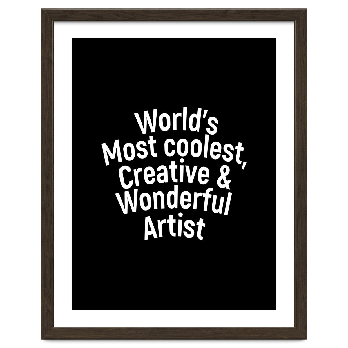 World's most coolest, creative and wonderful artist