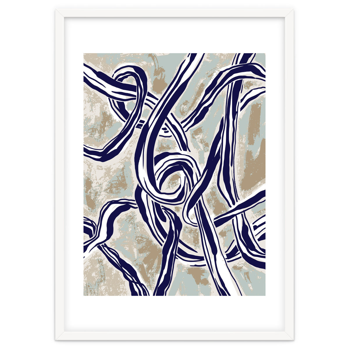 Follow the lines Abstract knots