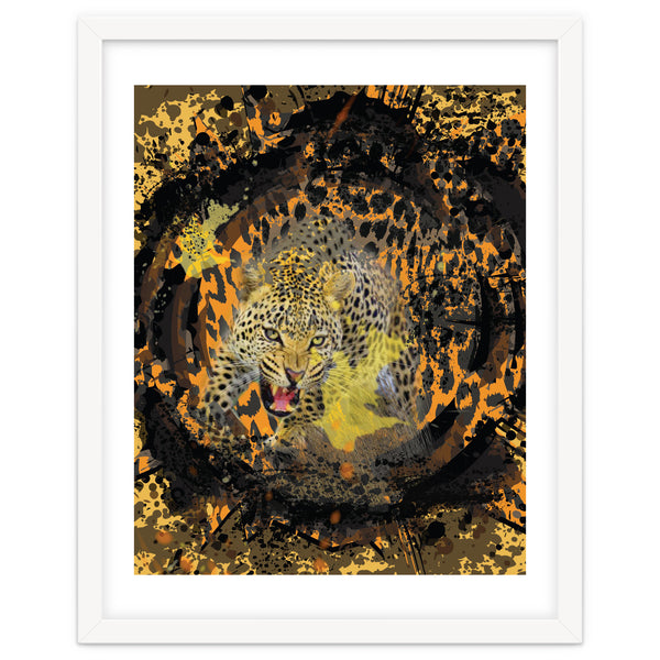 Angry Leopard