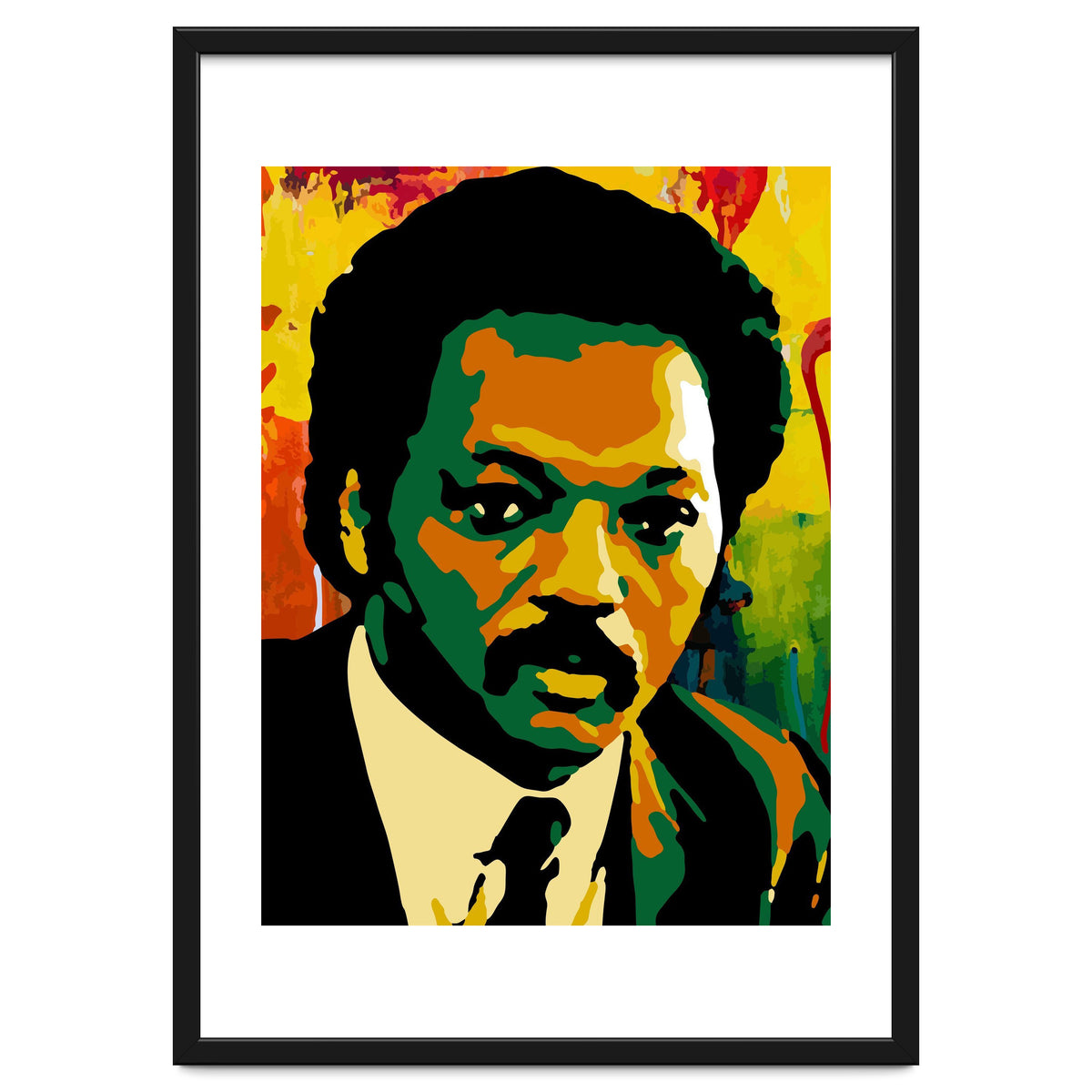 Jesse Jackson Colorful Abstract Art 2