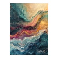 Abstract Fluid Marble (Print Only)