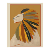 Leaf Mane Lion I (Print Only)