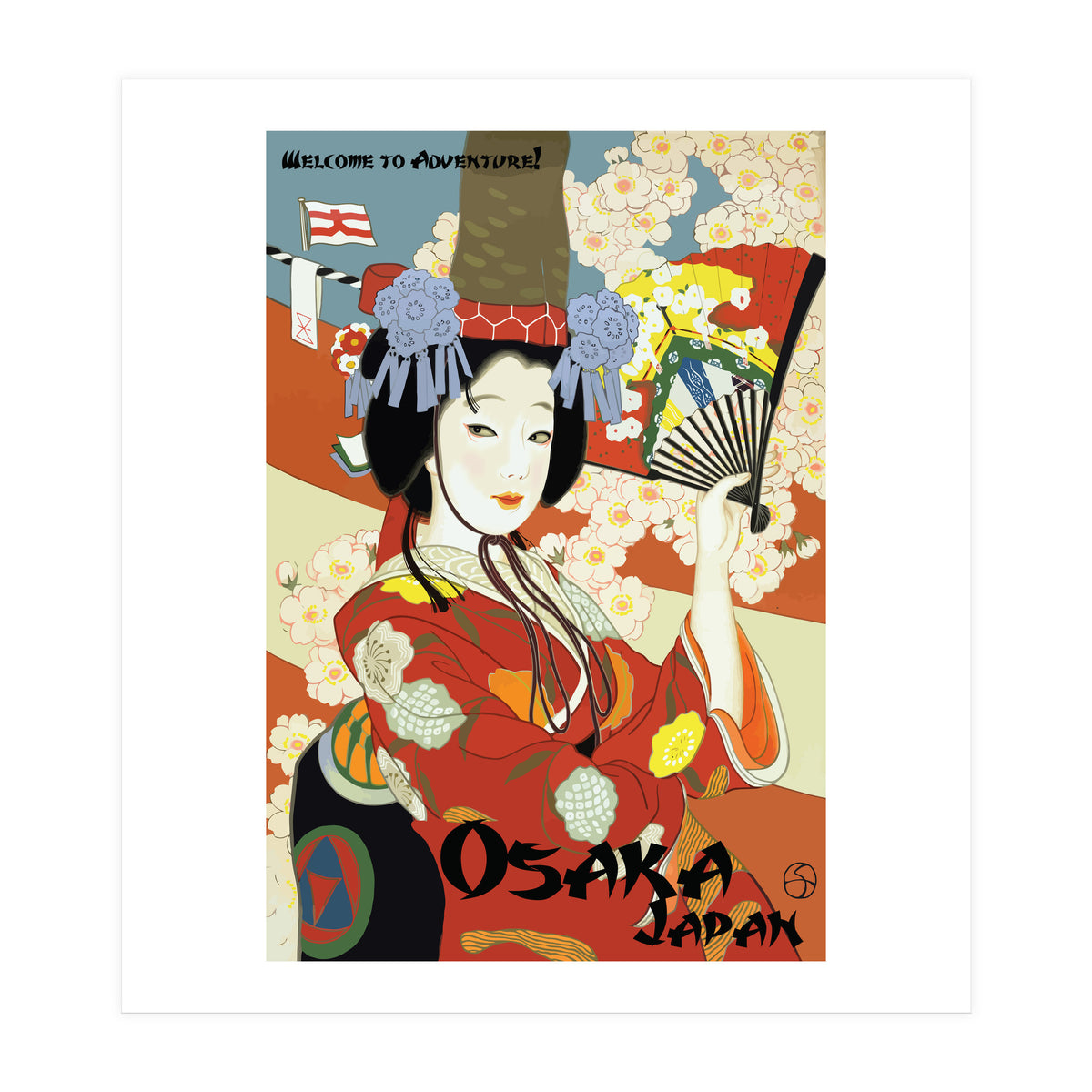 Osaka Lad, Japan (Print Only)