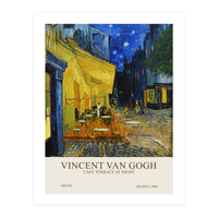 Vincent Van Gogh - Café terrace at night (Print Only)