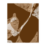 Brown Abstract Minimalist (Print Only) thumbnail