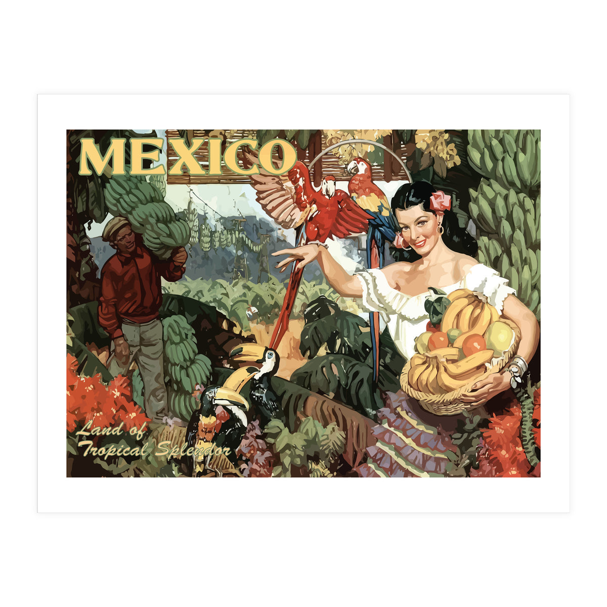 Mexico, Tropical Splendor (Print Only)