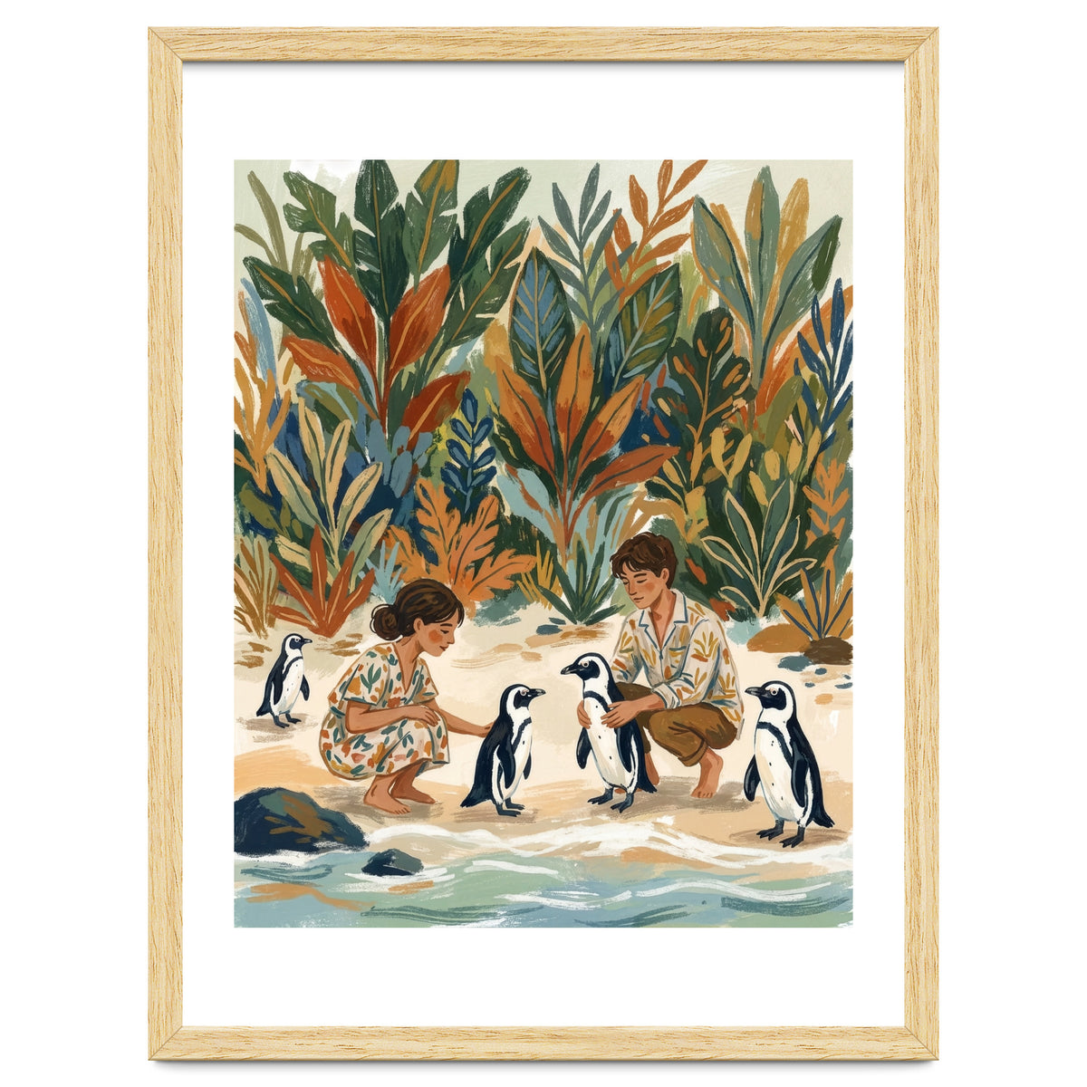 Wildlife Beach Gathering