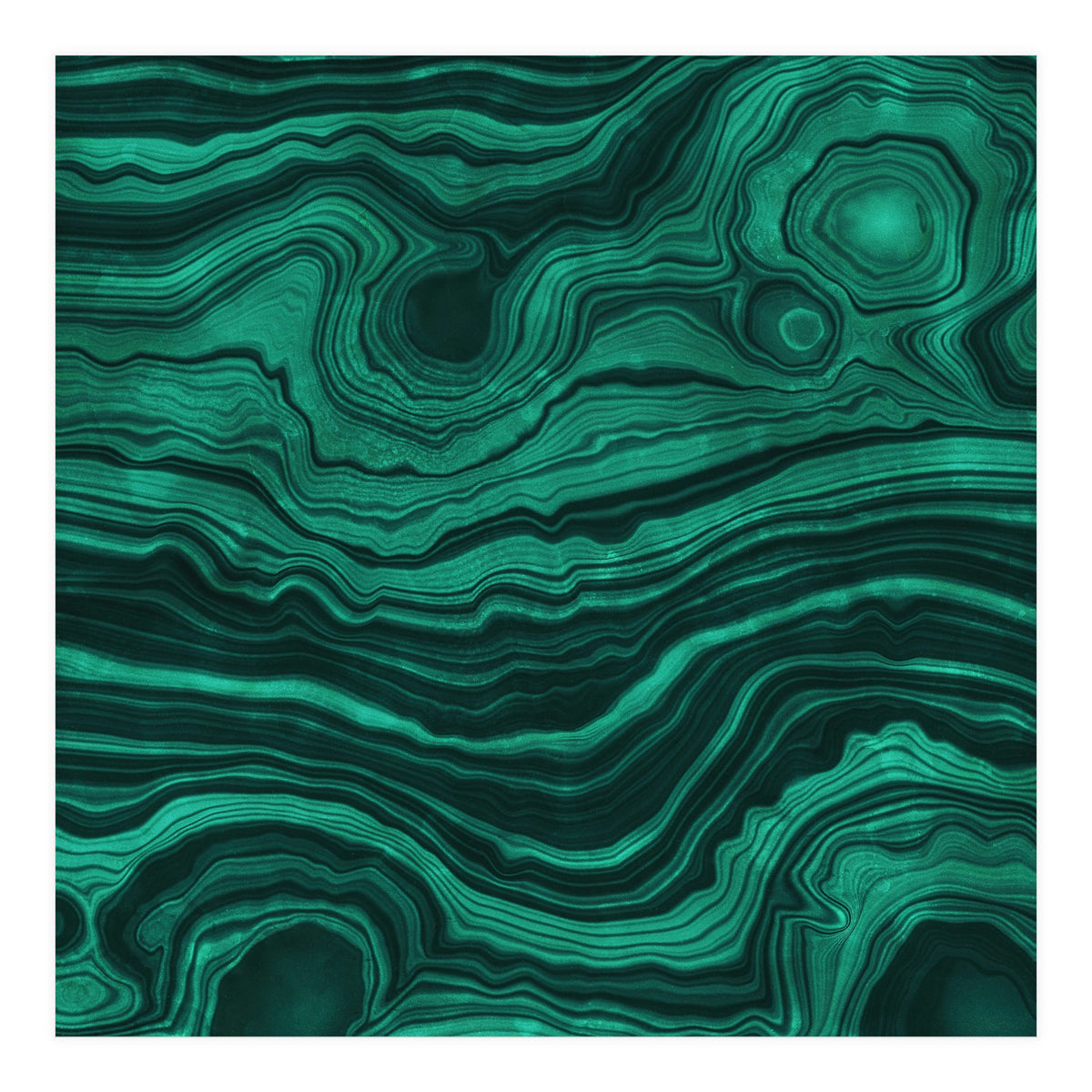 Malachite Texture 01 (Print Only)