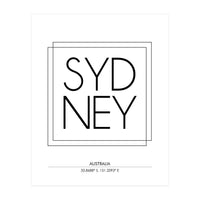 Sydney (Print Only)
