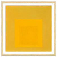 JOSEF ALBERS - HOMAGE TO THE SQUARE YELLOW