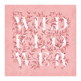 Wild Flower Typography (Print Only) thumbnail