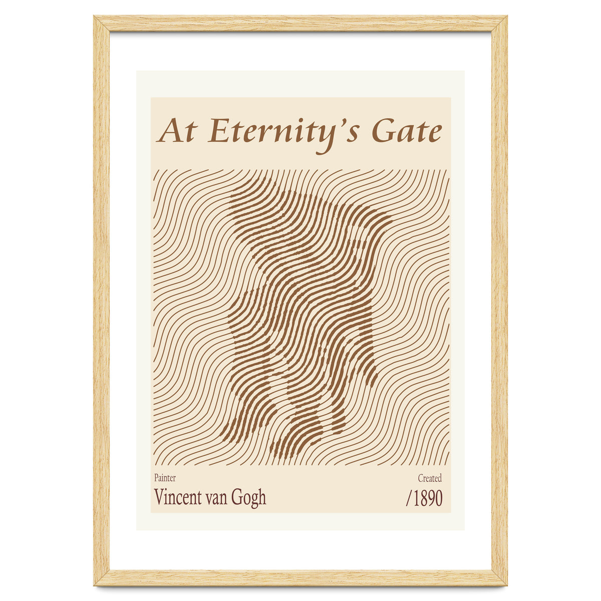 At Eternity’s Gate Vincent Van Gogh (1890)