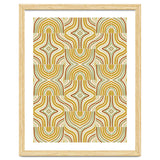 Ochre Retro Marbled Tiles thumbnail