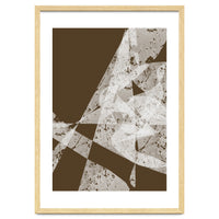 Abstract White Scratch