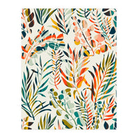 Colorful Leaves Pattern (Print Only)