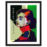 Beauty Audrey Hepburn Pop Art WPAP thumbnail