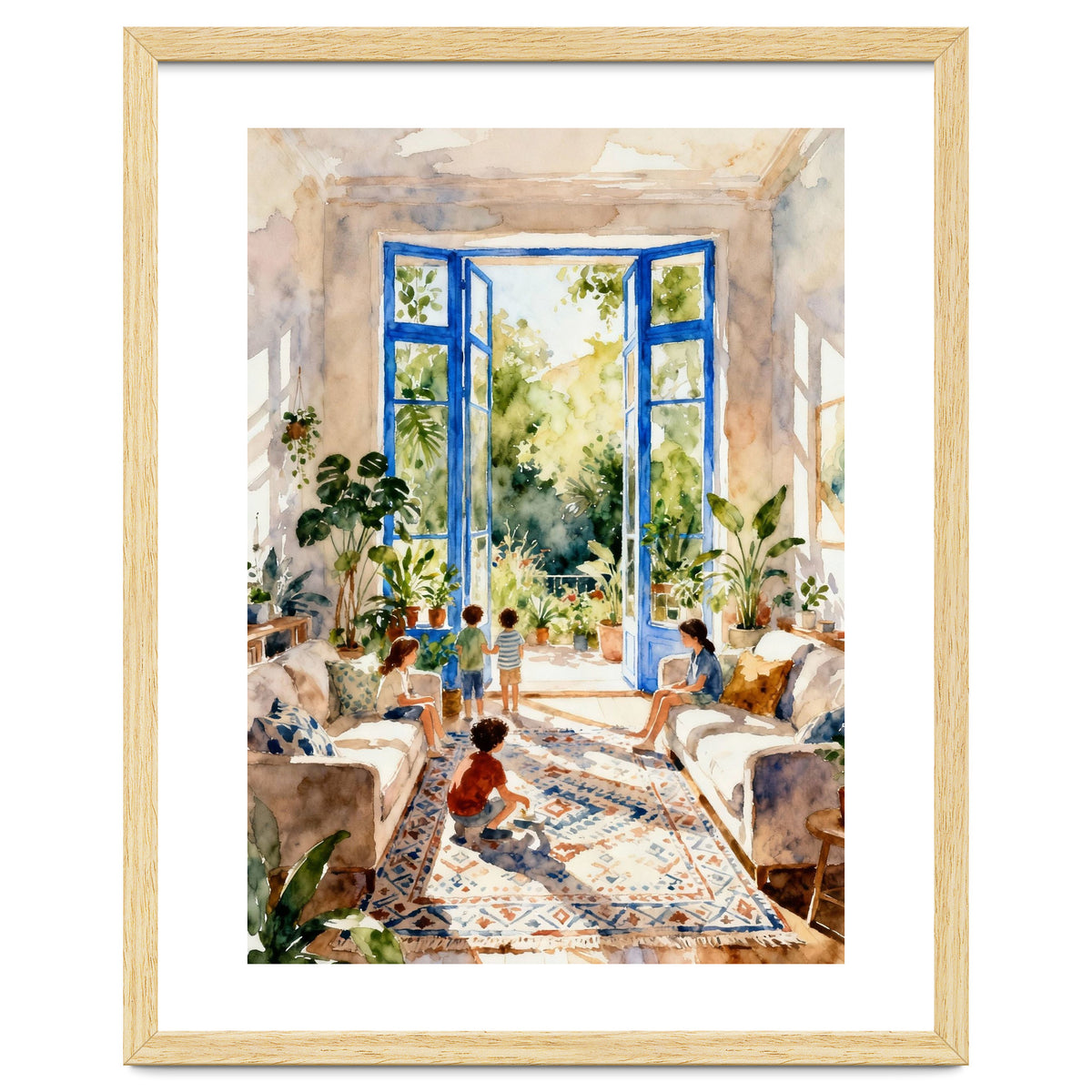 Matisse Inspired Family Room