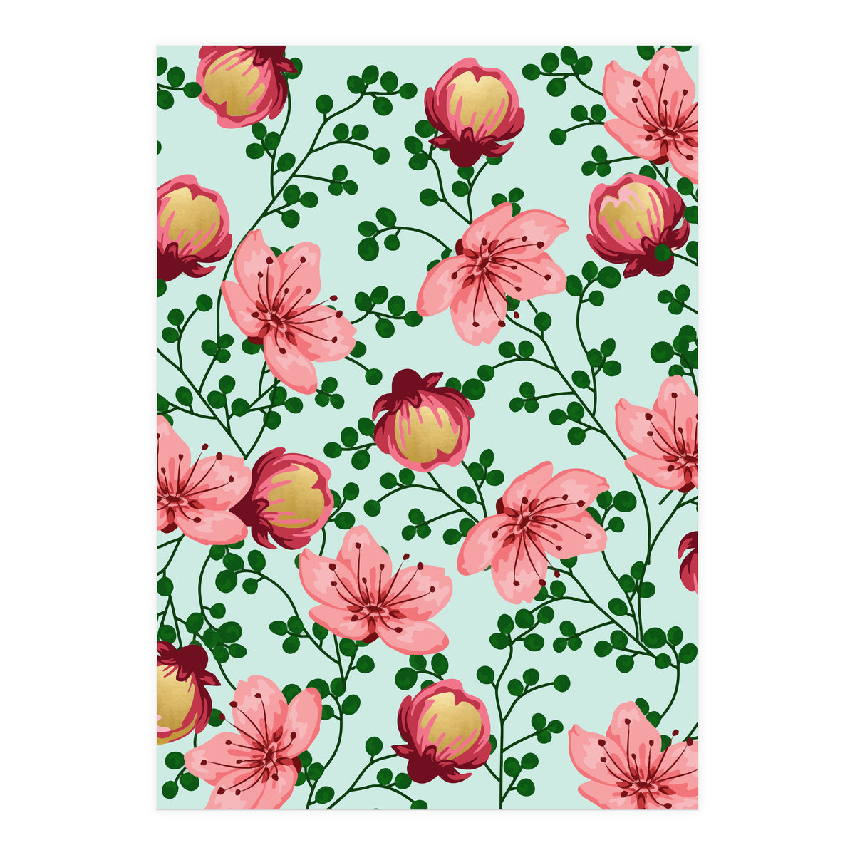 Blush Vines #society6 #decor #buyart (Print Only)