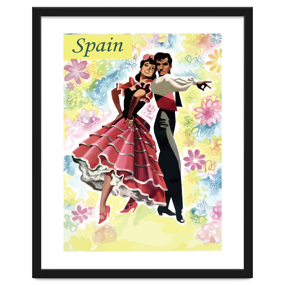 Spain, Dancing Couple
