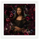 Mona Lisa And Dark Flowers thumbnail