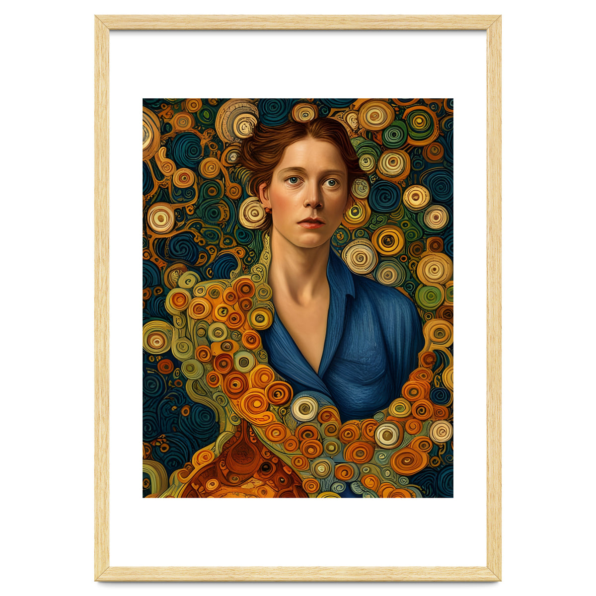 Artificial Masterworks - Klimt van Gogh