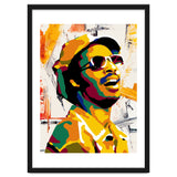 Stevie Wonder Retro Pop Art 3 thumbnail