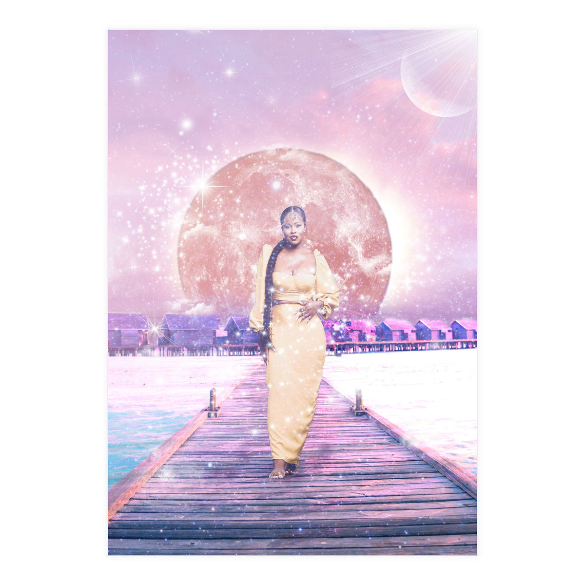 Amara - Queen Of African Tides (Print Only)