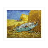 Vincent Van Gogh / 'The Siesta (after Millet)', 1889-1890, Oil on canvas, 73 x 91 cm. (Print Only) thumbnail