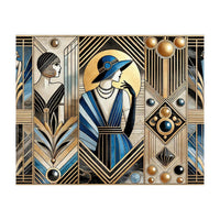 Jazz Age Sophistication In Art Deco (Print Only)