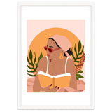 Bohemian Summer, Modern Boho Girl Reader, Books Read Self Care Self Love, Travel Hippie Nomad Black Woman thumbnail