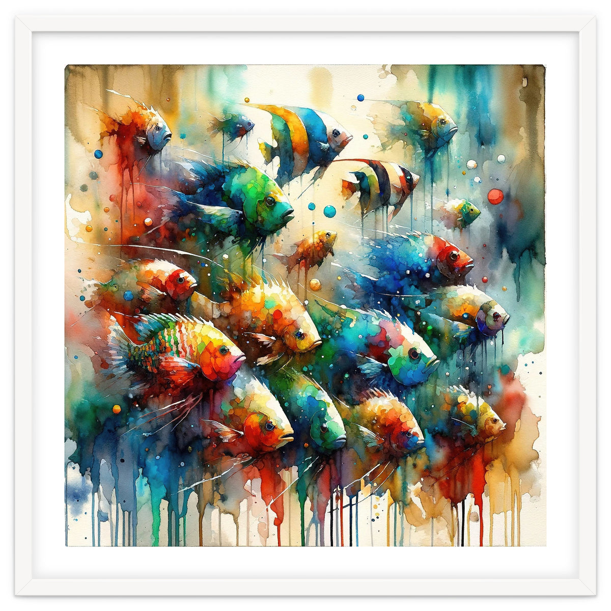 Colorful Aquarium Fish