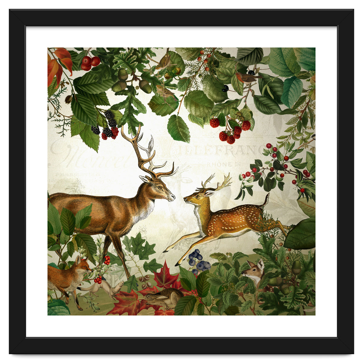 Nostalgic Autumn guardians of the forest 2