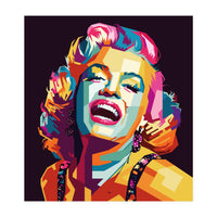 Marilyn Monroe Style WPAP (Print Only)