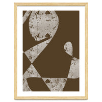 Abstract White Scratch