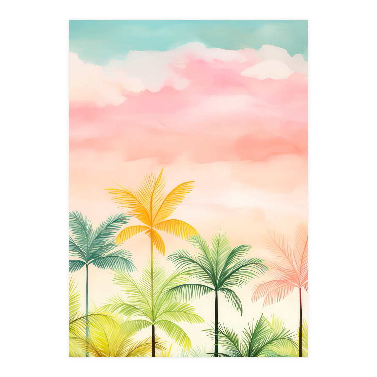 Palm Trees (Print Only)