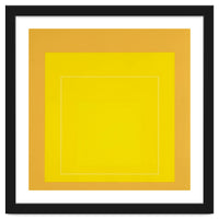 JOSEF ALBERS - HOMAGE TO THE SQUARE YELLOW