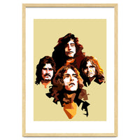 Retro Led Zeppelin Rock Blues Music