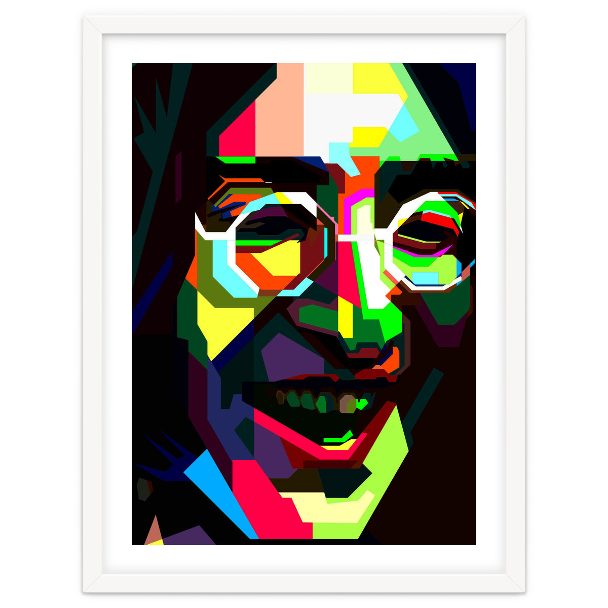 John Lennon Legend Pop Art WPAP