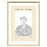 Portrait Of Doctor Felix Rey (ascii Art) thumbnail