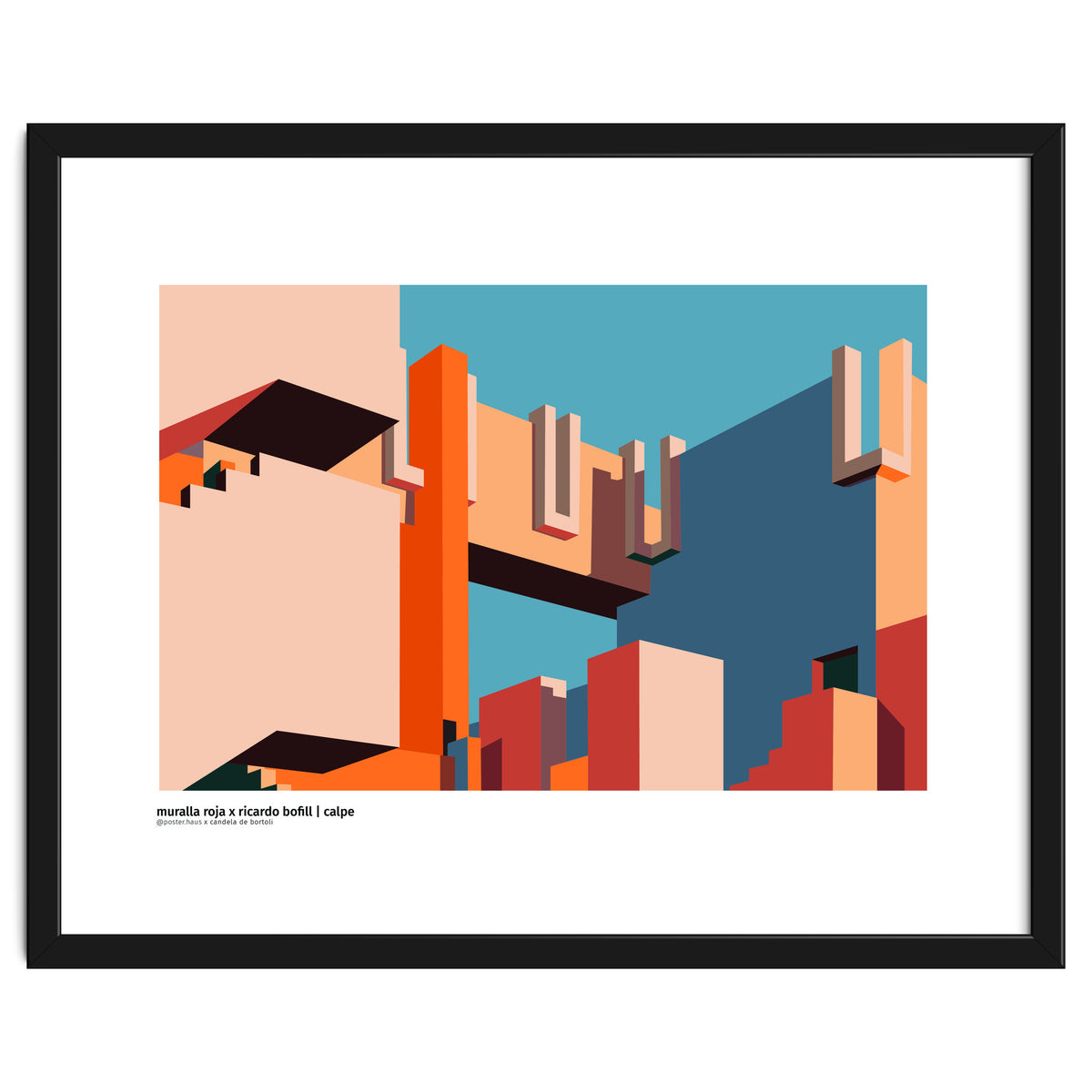 la Muralla Roja by Ricardo Bofill - Calpe