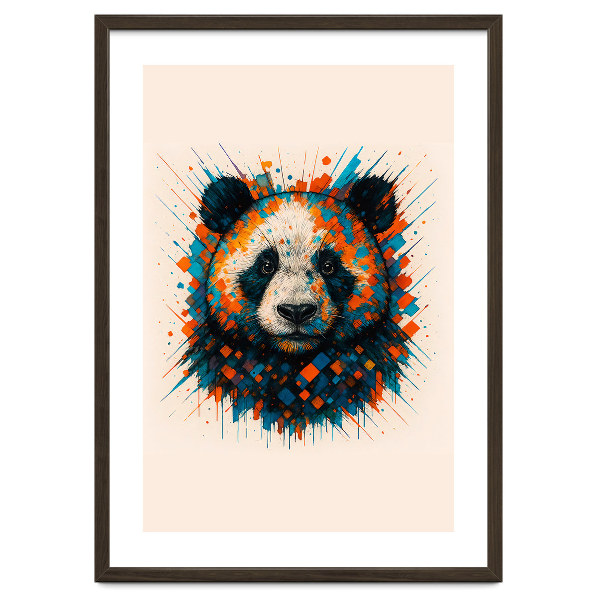 Panda Animal Watercolor