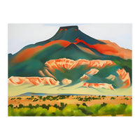 Georgia O’Keeffe – My Front Yard, Summer (1941) | Vibrant Southwestern Landscape in Modernist Style (Print Only)