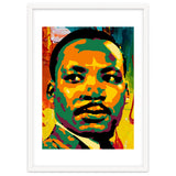 Martin Luther King Jr Abstract Art thumbnail