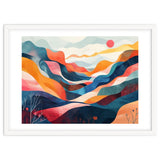 Abstract Mountain Landscape Art thumbnail