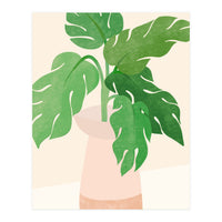 Fresh Morning Monstera Plant (Print Only)