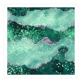 Emerald Glitter Agate Texture 02 (Print Only) thumbnail
